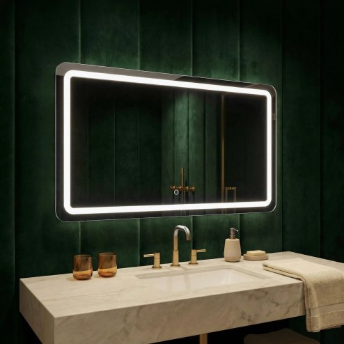Mirror Rea Edit 100X60 Led Transparent