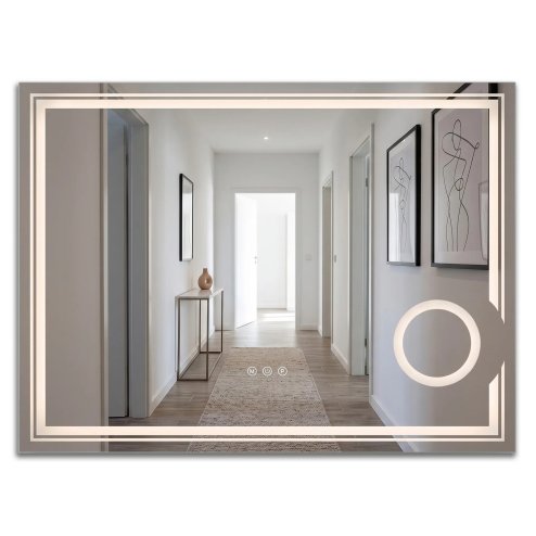 Mirror Rea Haven Led Transparent