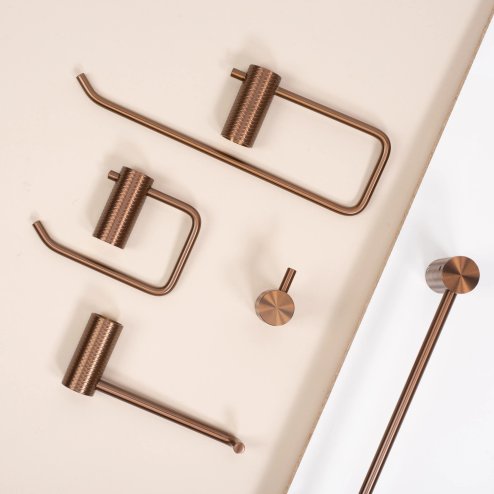 BATHROOM HANGER REA 9706 PRISM BRUSH COPPER