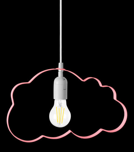 Pendant Lamp Cloud Light Pink