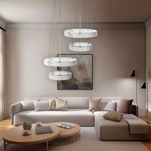 CEILING LAMP CHANDELIER TOOLIGHT MS006-CP CHROME