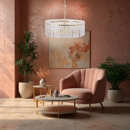 CEILING LAMP CHANDELIER TOOLIGHT APP1779-CP GOLD