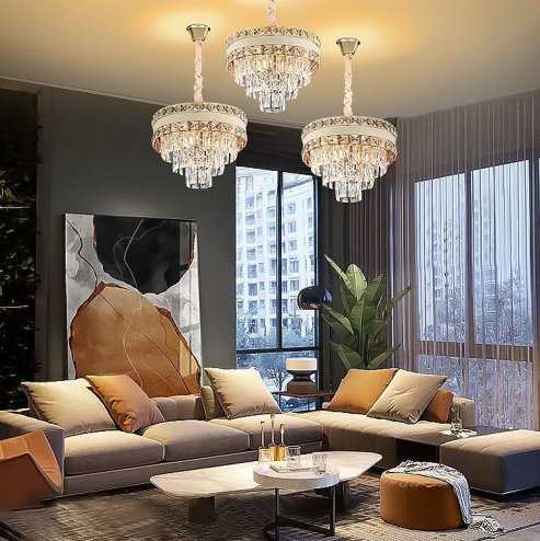CEILING LAMP CHANDELIER TOOLIGHT G047-CP GOLD