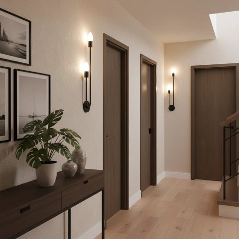 Wall Light Toolight APP1147-2W E14 black