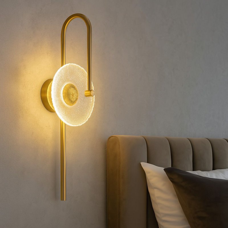 LED WALL LAMP TOOLIGHT LHJ072-W 5 BRUSHED GOLD