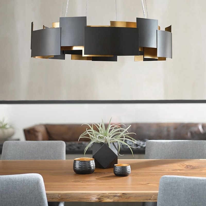 CEILING LAMP CHANDELIER TOOLIGHT APP1561-6CP BLACK