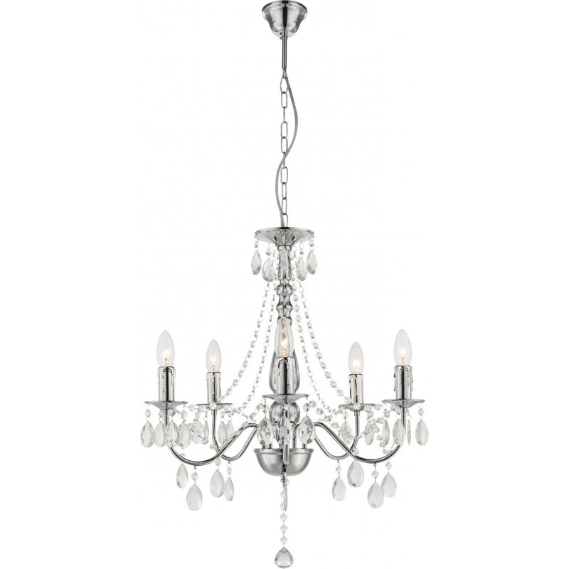 PENDANT CEILING LAMP TOOLIGHT EBT014-5CP CHROME