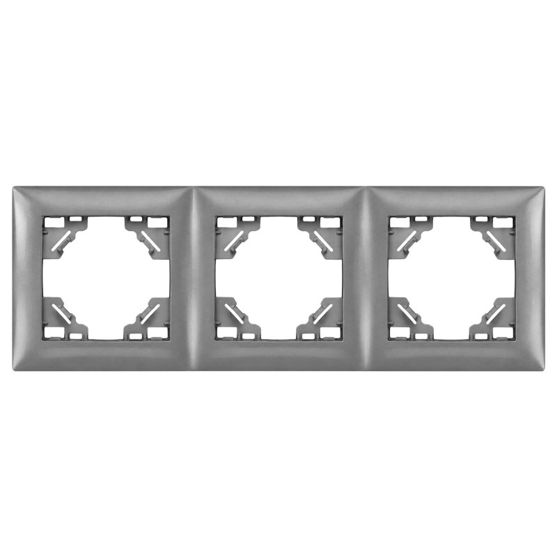 Toolight Triple Socket Frame Oste Jnh015-3f Grey