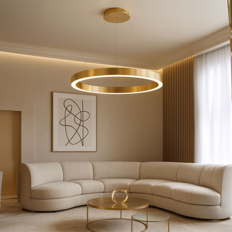 LED PENDANT LAMP TOOLIGHT LHJ051-CP1 40 GOLD, BRUSHED GOLD