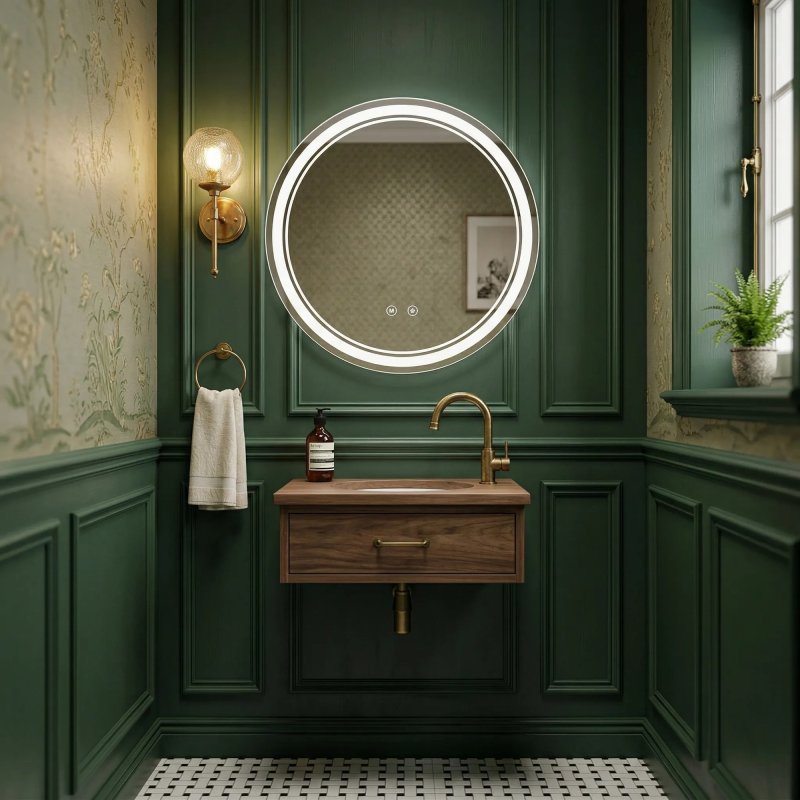 Mirror Rea Soft 60 Led Transparent