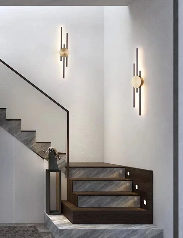 Wall lamp LED APP1437-W BLACK GOLD