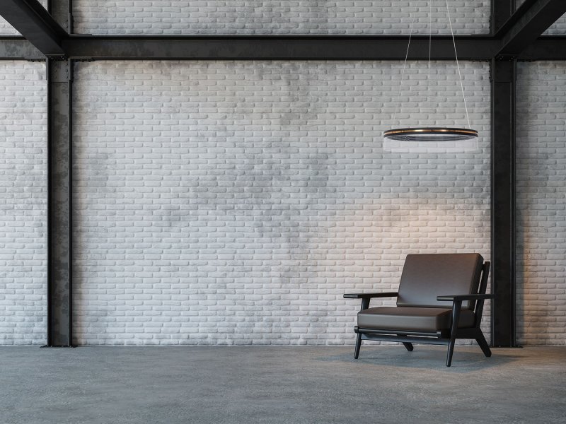Pendant LED Lamp TOOLIGHT APP1191-CP 40cm Black Plastic 32W + remote control