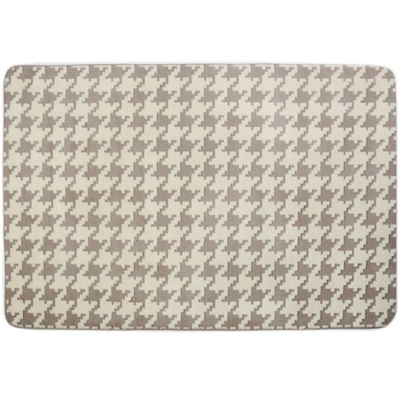 PLUSH CARPET CLOVER PEPITKA BEIGE 1.40*2.00