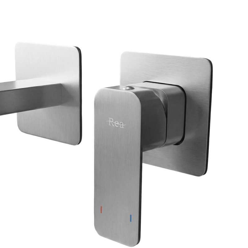 CONCEALED WASHBASIN TAP REA ARLO BRUSH NICKEL