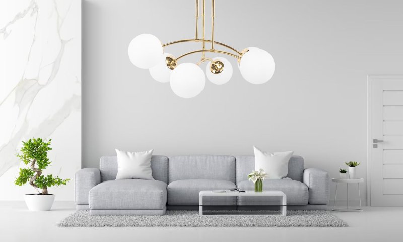 LAMP APP1577-5CP GOLD MAT