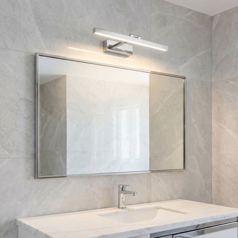 Wall Lamp Rea App1858-1W Chrome 60Cm Led