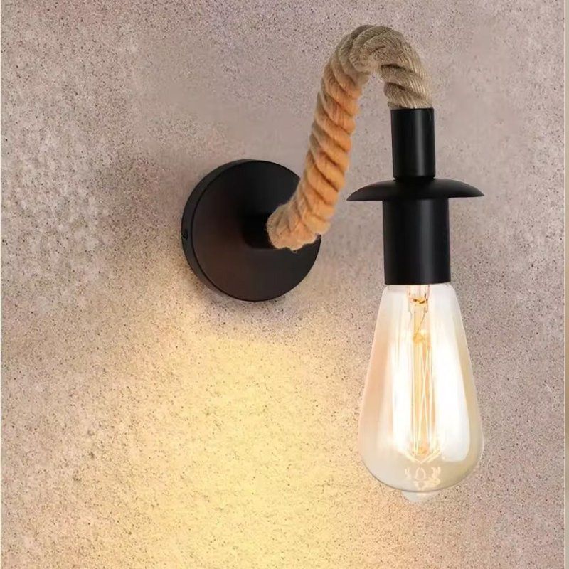 Wall Light Toolight APP1466-1W Rope E27