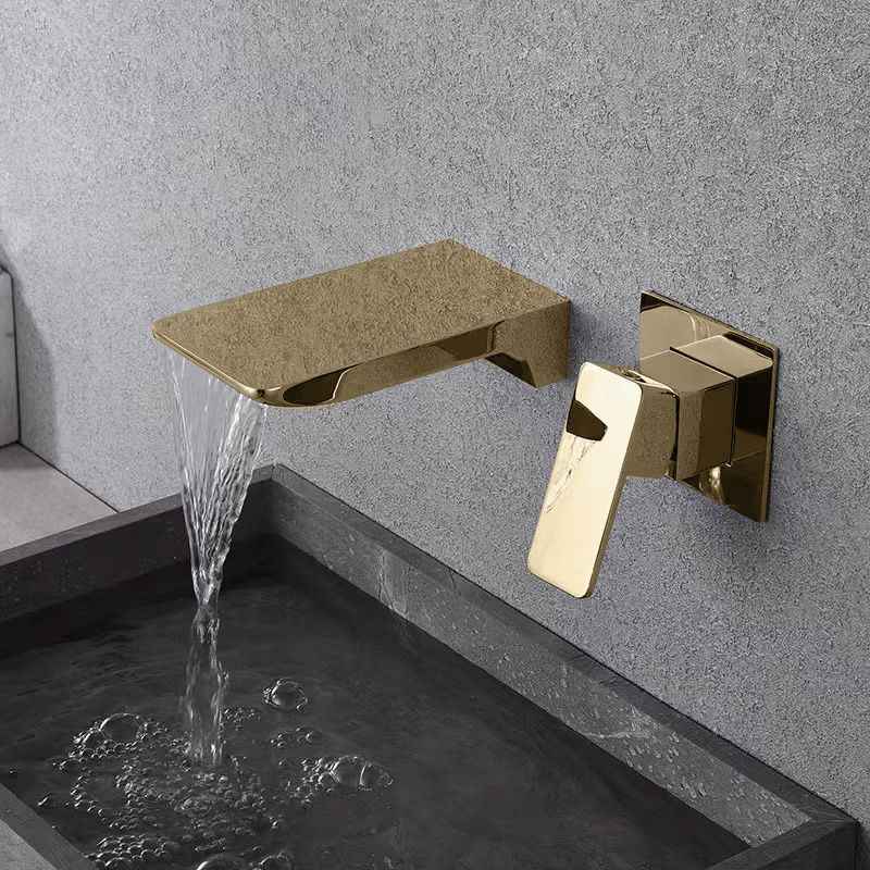Concealed Basin Faucet REA Mason Gold