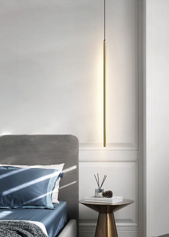 Pendant LED Lamp TOOLIGHT APP1414-C Gold 100cm