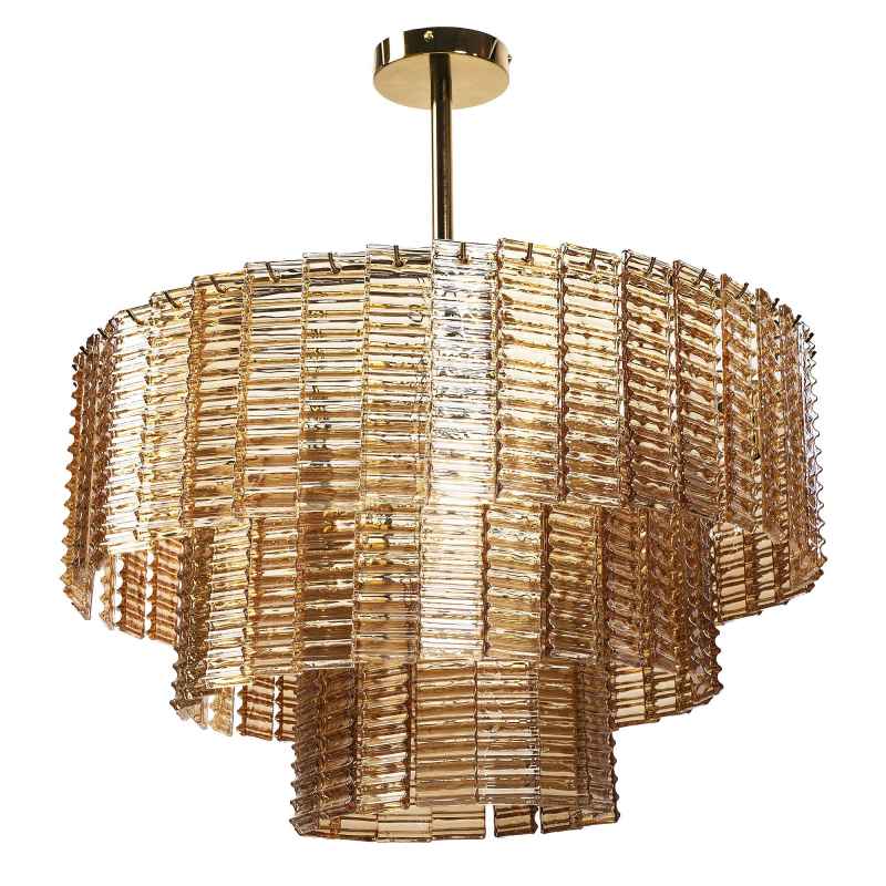 CEILING LAMP CHANDELIER TOOLIGHT APP1677-8CP BROWN