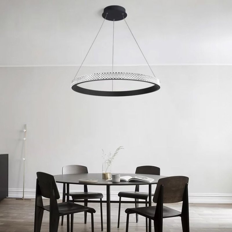 CEILING LAMP CHANDELIER TOOLIGHT LED APP1512-CP BLACK