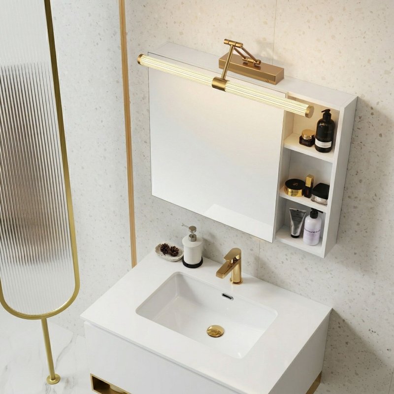 WALL LAMP REA APP1900-1W BRUSH GOLD