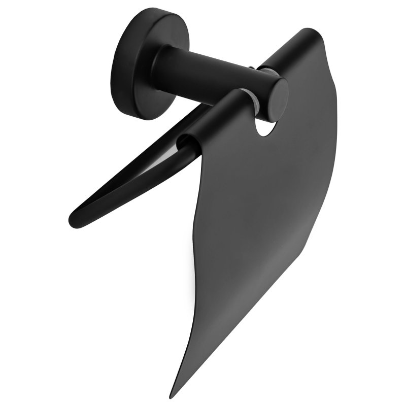 Toilet Paper Holder REA Black 322213B