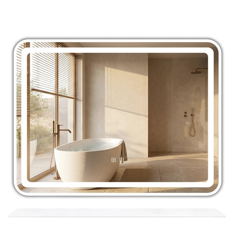 Mirror Rea L-8060 Led Transparent