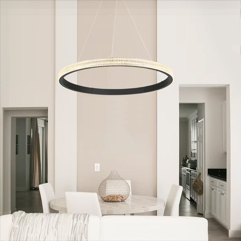 CEILING LAMP CHANDELIER TOOLIGHT LED APP1512-CP BLACK