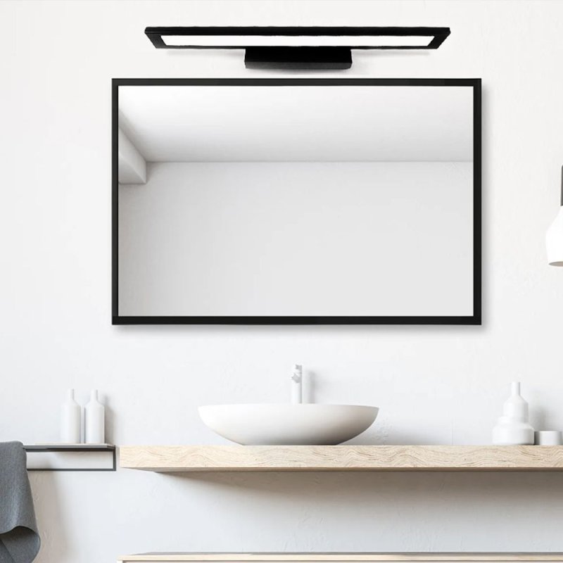 Bathroom Wall LED Light TOOLIGHT APP840-1W FLAT Black 60cm