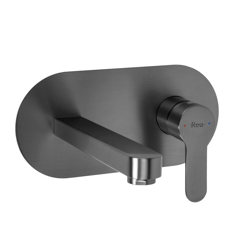 Concealed Washbasin Tap Rea Arcos Titanium