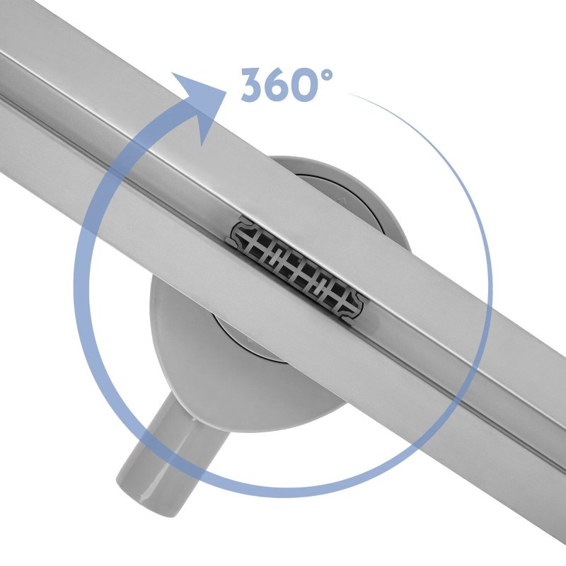 LINEAR DRAIN REA FILO 800 WHITE