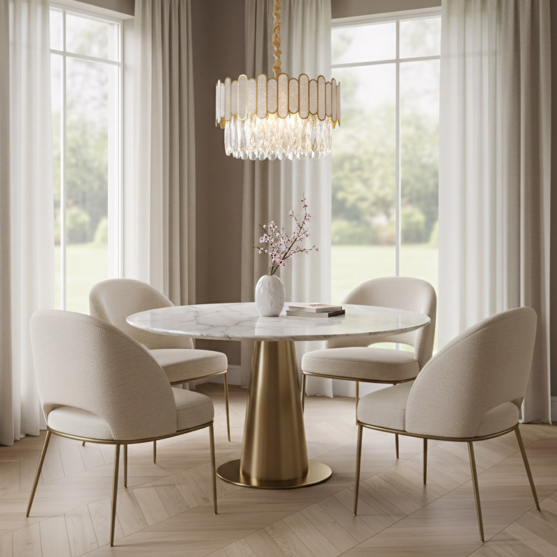 CEILING LAMP CHANDELIER TOOLIGHT APP1746-4CP GOLD 40CM