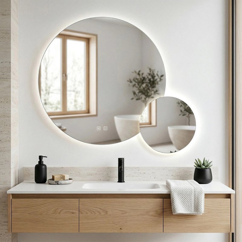 Mirror Rea R-9045 Led Transparent