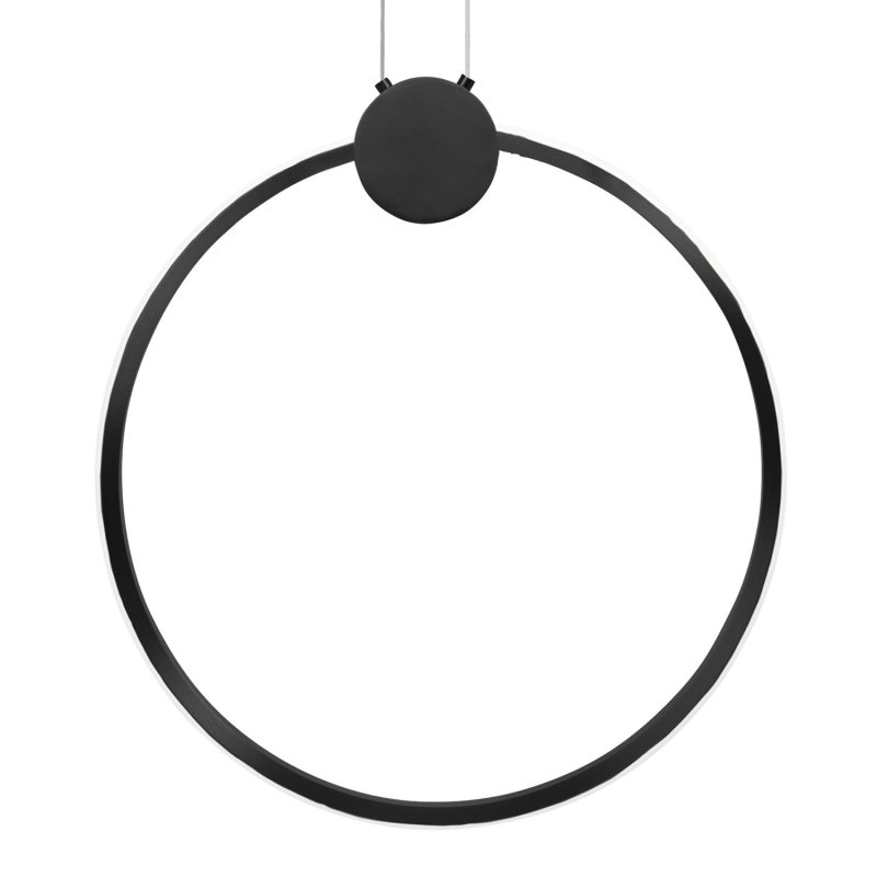Pendant LED Lamp TOOLIGHT APP1398-CP Black 50cm