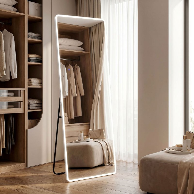 Mirror Rea Classico White