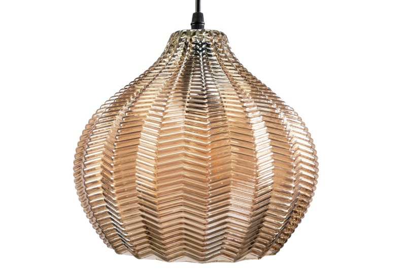 Pendant Lamp TOOLIGHT APP893-1CP Retro Glass Round 1-light point E27 23x23x20,5-110,5cm