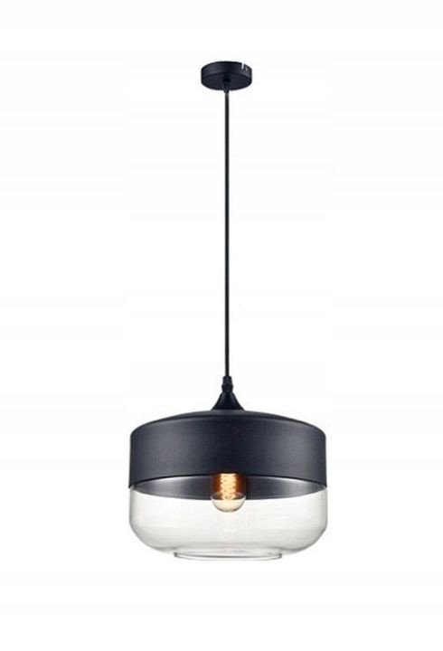 Pendant Lamp TOOLIGHT APP021-1CP ZENIT D Black 25x19,5 cm E27