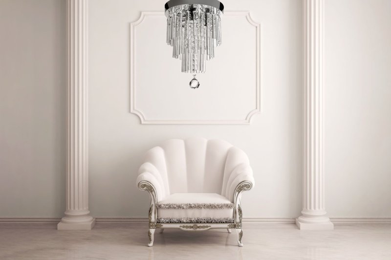 Ceiling Lamp Chandelier TOOLIGHT APP787-3C Cristal Round 3-light points G9 25x25x35Cm