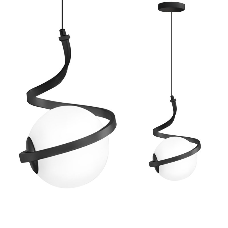 CEILING LAMP CHANDELIER TOOLIGHT APP1732-1CP BLACK CHROME