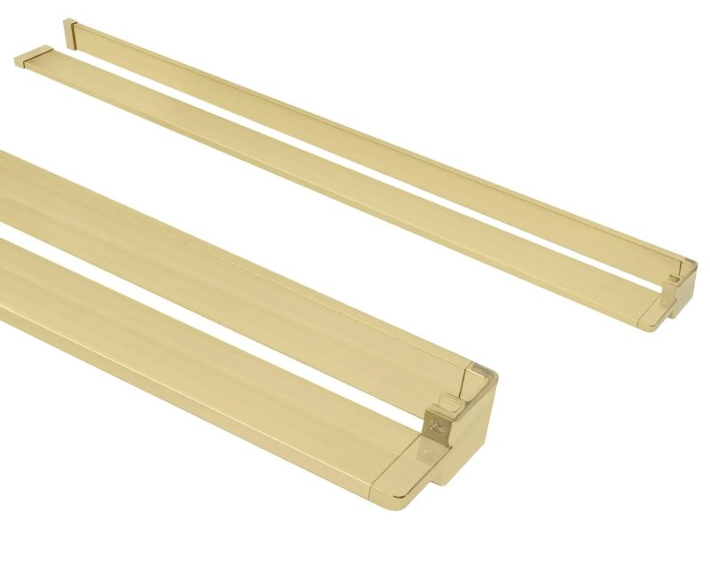 Bathroom hanger EVO GOLD BRUSH
