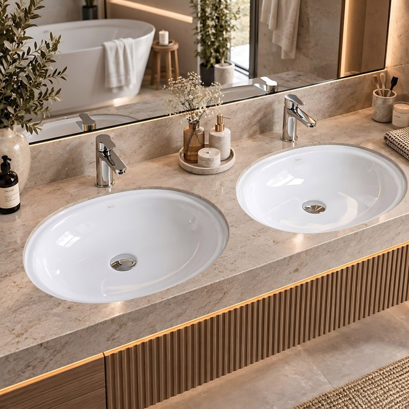 Rea Inset Washbasin Niva