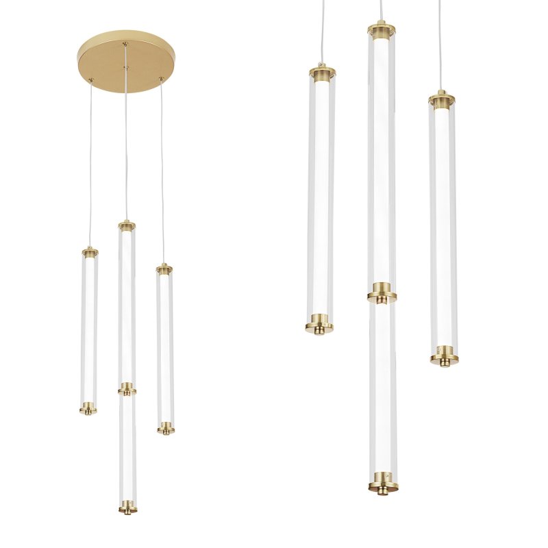 CEILING LAMP CHANDELIER TOOLIGHT LED G024-4CPR GOLD