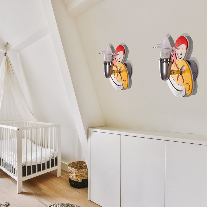 Wall lamp PIRATE YELLOW 4717