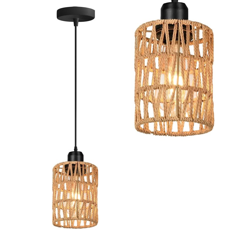 CEILING LAMP CHANDELIER TOOLIGHT APP1622-1CP BOHO BEIGE