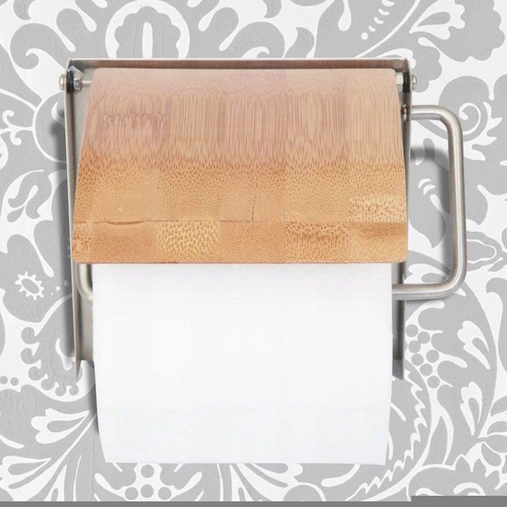 Toilet Paper Holder REA 390227 Bamboo