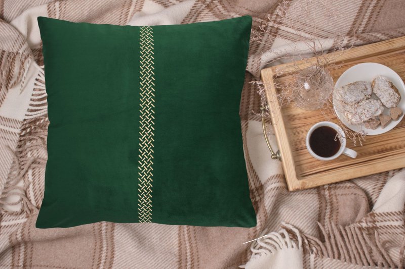 PILLOWCASE BC04 DARK GREEN