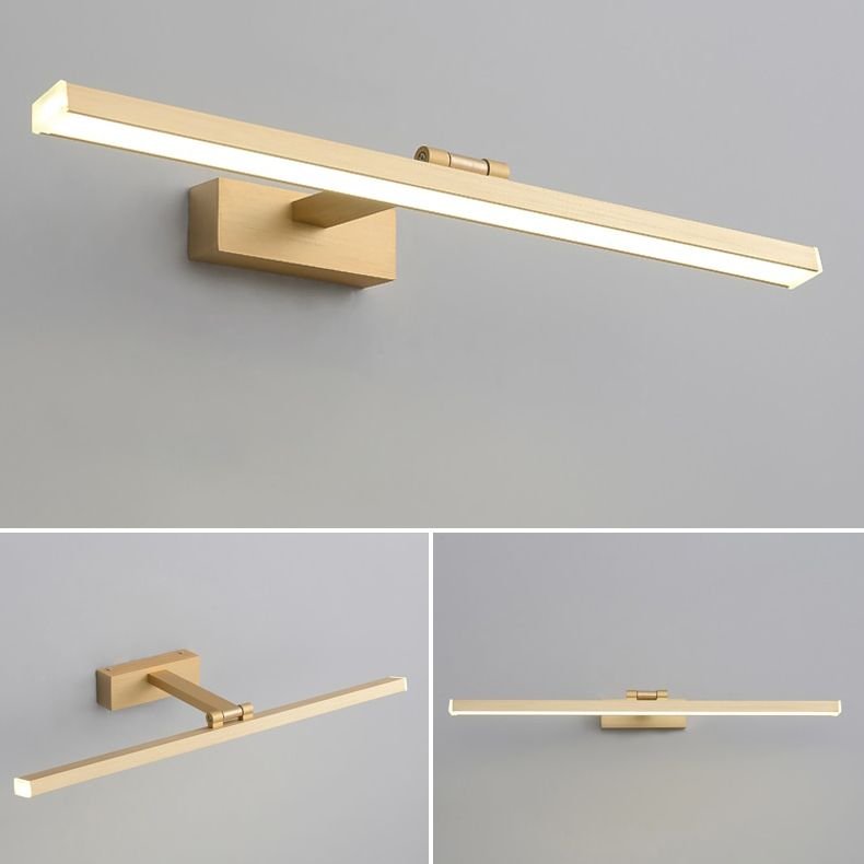 Bathroom Wall LED Light TOOLIGHT APP834-1W LINE 60cm Gold 12W