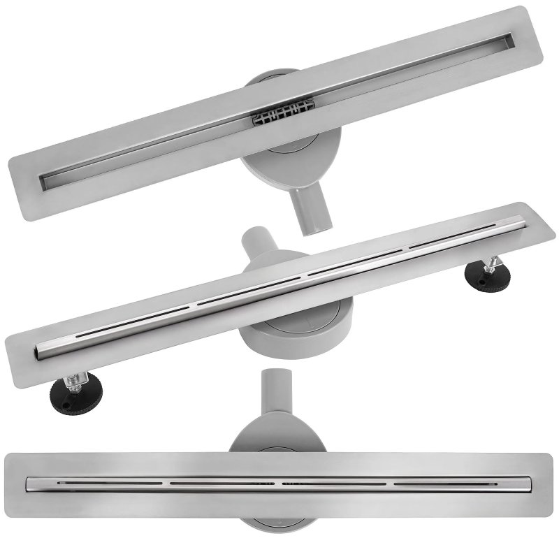 LINEAR DRAIN REA FILO 700 WHITE