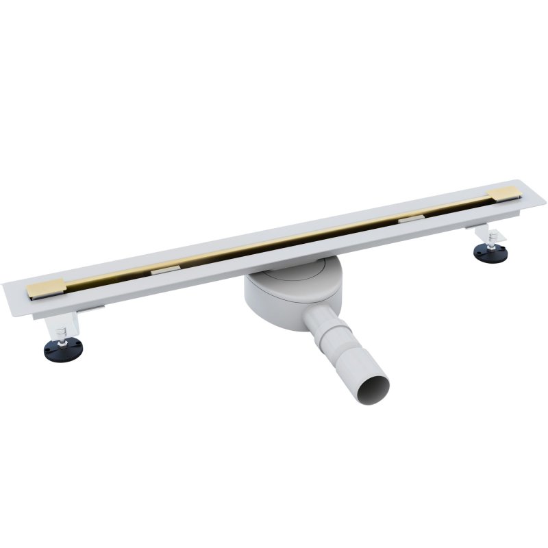 Linear drainage Rea Neo Ultra Slim Mirror Gold Pro 70